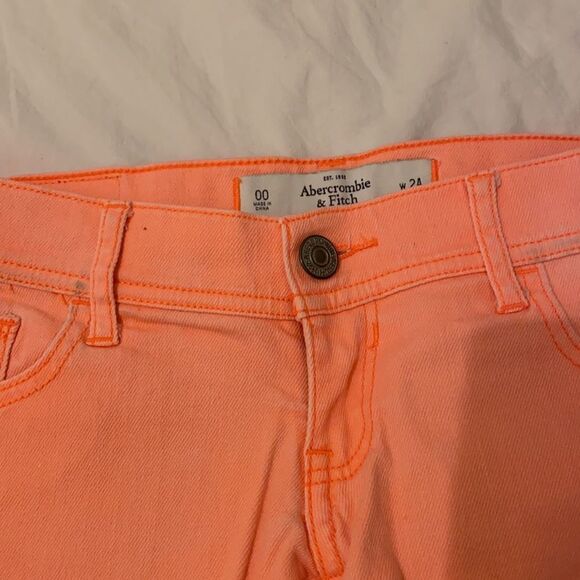 ABERCROMBIE & Fitch neon shorts. Size 00. - Picture 3 of 7